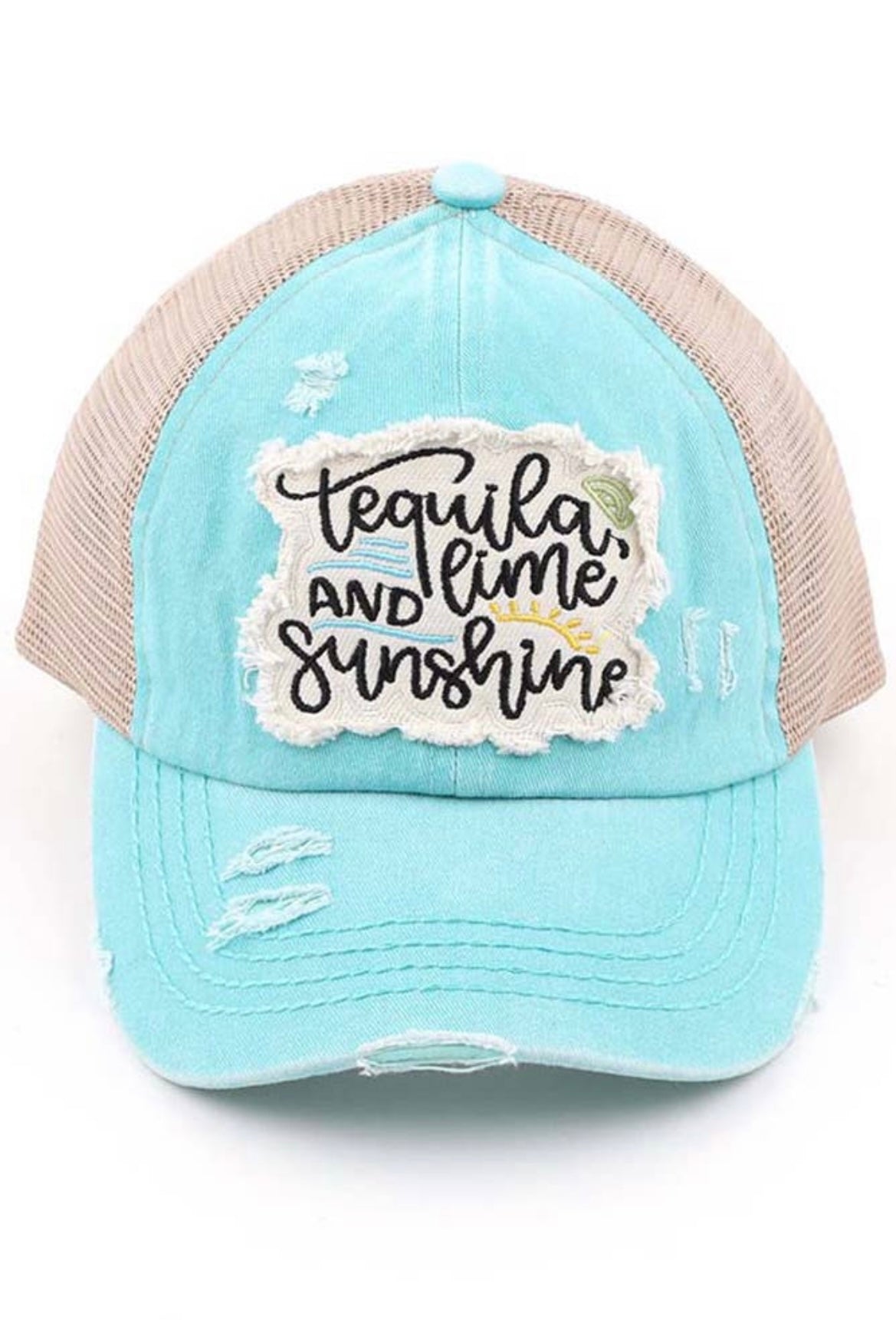 Criss Cross/Ponytail Hats