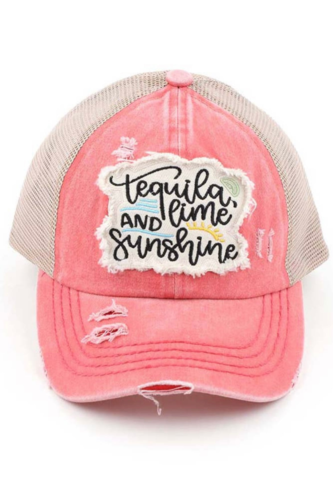 Criss Cross/Ponytail Hats