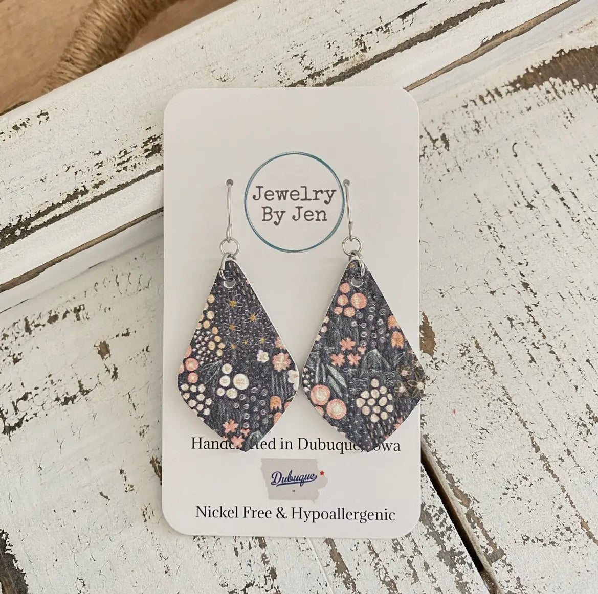 Pastel Flower Earrings