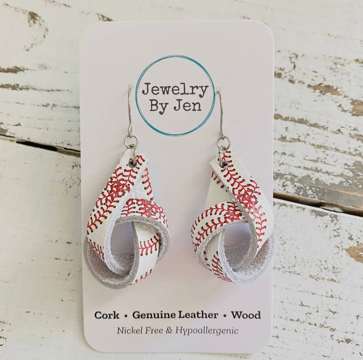 Baseball Earrings